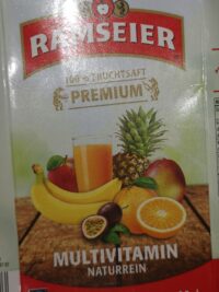 ⚠ Ramseier Multivitamin Saft ⚠