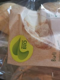 Aufback-Brötchen Bürli